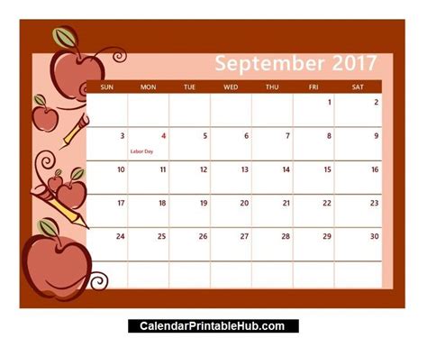 September Calendar Free Printable Calendar September