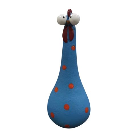 Silly Chicken Decor Resin Silly Chicken Ornaments Outdoor Statues