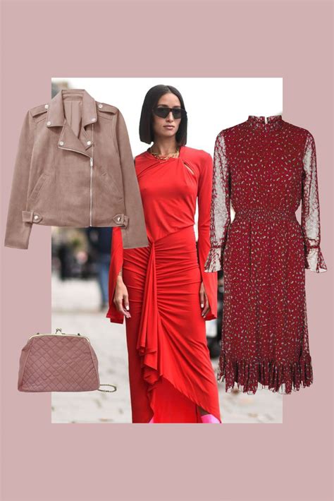 Ideas de looks navideños para combinar un vestido rojo Lookiero Blog