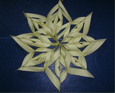 Beautiful Paper Snowflake · A Snowflake · Version By Sahitya