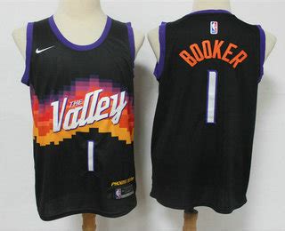 Amplify your spirit with the best selection of suns playoffs fanatics stocks authentic suns apparel in signature styles for every fan, including the new suns city edition jerseys! Men's Phoenix Suns #1 Devin Booker Black 2021 City Edition ...
