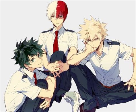 Sometimes people perceive it as if it's his only personality trait. Would you go better with Midoriya, Todoroki or Bakugou? - Quiz