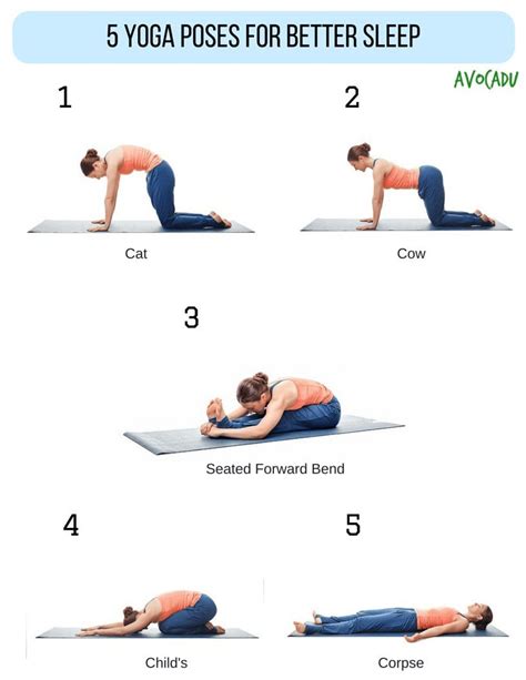 5 Soothing Yoga Poses To Help You Fall Asleep Avocadu For More Yoga