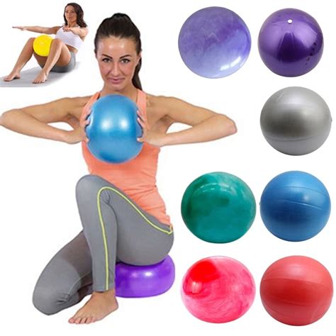 New 20cm Yoga Ball Exercise Gymnastic Fitness Pilates Ball Balance Exercise Gym Fitness Yoga