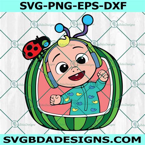 Cocomelon Svg Cocomelon Jj Svg Happy Dance Svg Svgbdadesigns