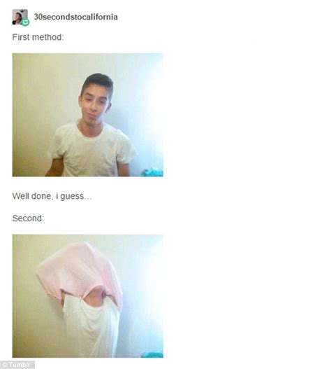 Tumblr User Solves Mystery Of Why Guys And Girls Remove Their Shirts Differently Daily Mail