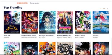 Aplikasi Nonton Anime Sub Indo Terbaik Empat Pilar