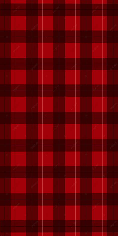 Red Black Plaid Pattern Seamless Fabric Fashion Wallpaper Background