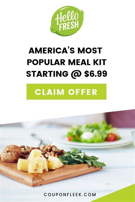 Claim Your Special Hellofresh Coupon Today Hellofresh Discount Meal