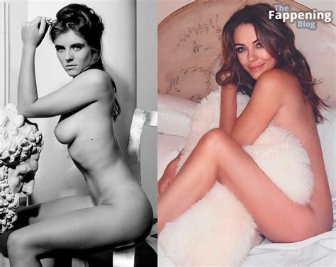 Elizabeth Hurley Nude Sexy Collage Photos Yes Porn Pic