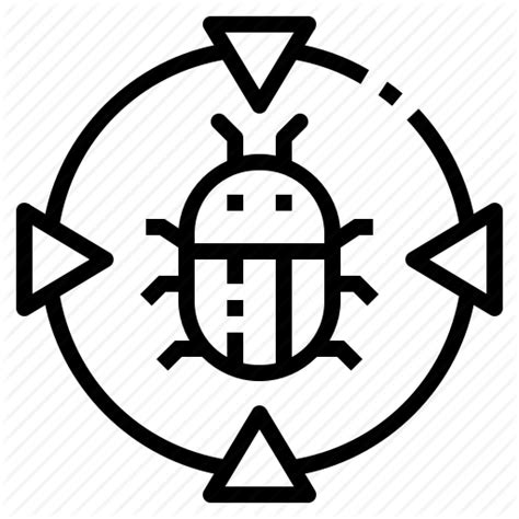 Computer Bug Icon 354519 Free Icons Library