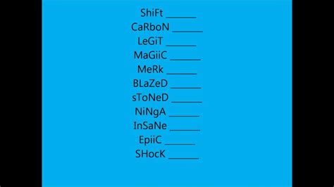 Here, you will get a list that includes all the most popular fortnite names. Cool 4 Letter Clan Names | levelings