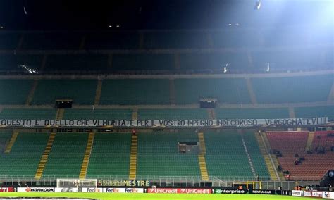L'ufficializzazione delle date e dei campi dei quarti di finale della coppa italia 2018/2019, consentirà all'inter di poter contare su san siro completamente aperto. Inter, la Curva Nord diserta San Siro: 'Vi meritate questo ...