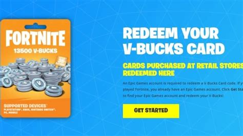 How To Use V Bucks Gift Card New Fortnite V Bucks Gift Cards New Way