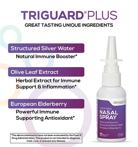 Triguard Plus Colloidal Silver Liquid Drops And Nasal Spray Bundle
