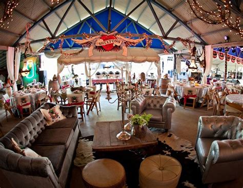 Western Lounge Setup Country And Western Bridal Shower Ideas