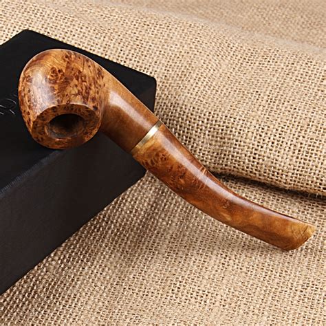 Tobacco Pipe Irish Heather Solid Wood Pipe Handmade Wood Etsy