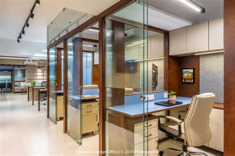 Manoj Nairs Office At Ahmedabad By Squelette Designs