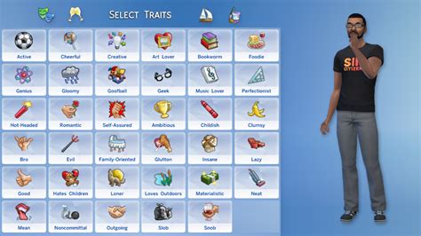 Personality Traits Genetics In The Sims 4 Cas Demo
