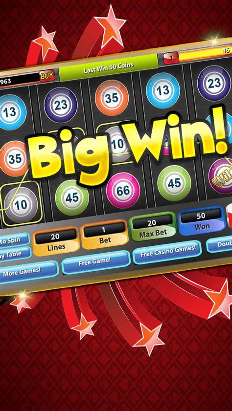 game slots for bingo