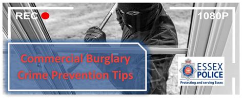 Commercial Burglary Crime Prevention Tips The Fed