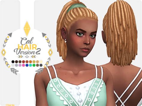 Cal V2 A Sims 4 Cc Hair