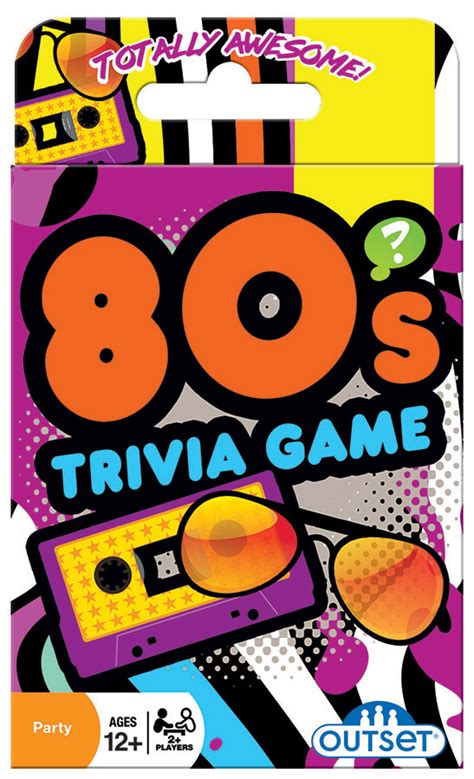80s Trivia Card Game Raff And Friends