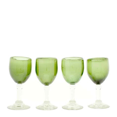 Olive Wine Glass Milagros