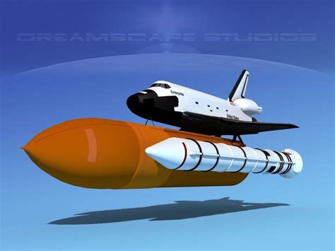 3d Model Space Shuttle Enterprise Launch Lp 1 4