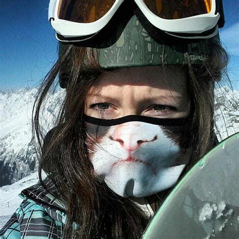 But No Snow Bunny Realistic Animal Face Ski Masks