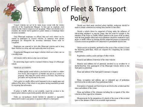Fleet And Transport Policy Envision International Conf 2010