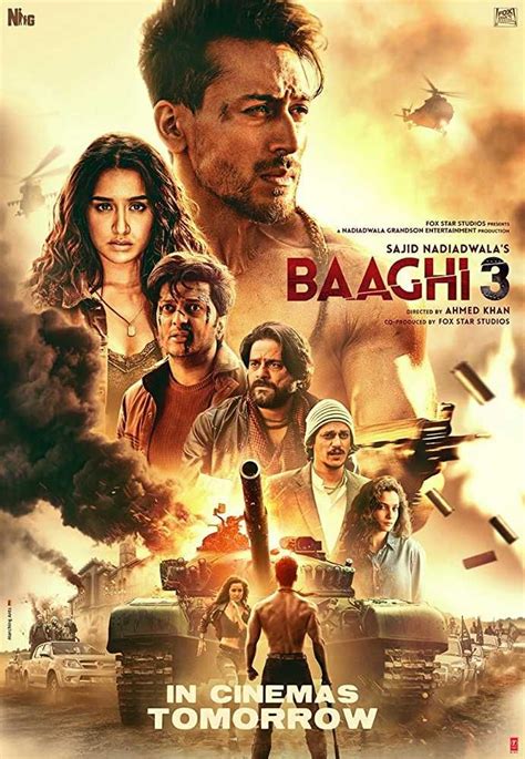 Baaghi 3 2020 Hindi 720p PreDVDRip X264 AAC Full Bollywood Movie 1GB