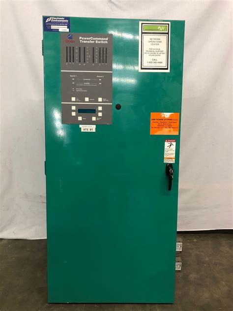 600 Amp Cummins Otpcc 4955877 Automatic Transfer Switch Ats For Sale