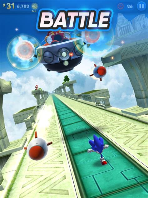 Sonic Dash Endless Runner Game App Voor Iphone Ipad En Ipod Touch