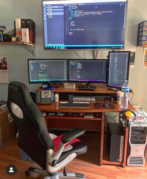 Programmers Setup 😍😍 Game Room Design Home Office Setup Computer