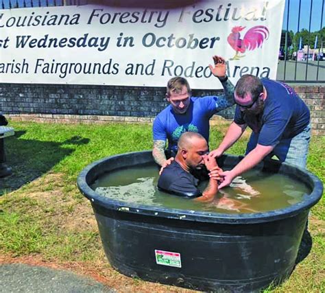 Fairground becomes holy ground for Vernon Parish inmate - Baptist Message