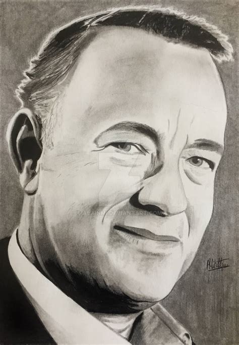 Tom Hanks Drawing By Alainmi On Deviantart