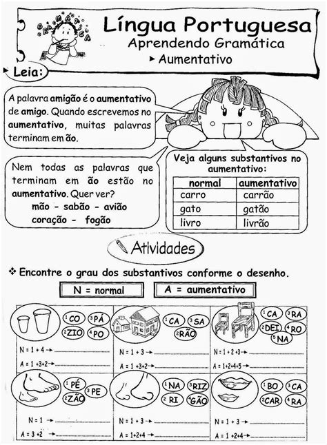 Escola Saber Atividades Português 2 Ano Fundamental Para Imprimir