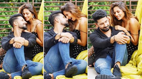 Ravi Dubey And Sargun Mehtas Sweet Candid Romantic Moments