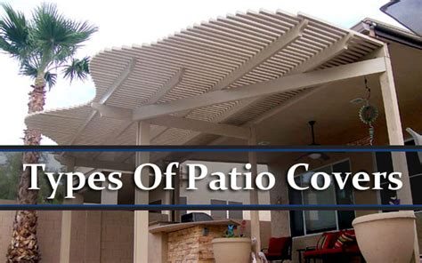 Types Of Patio Covers Patio Ideas