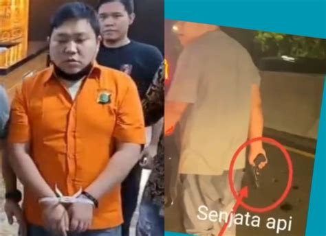 VIRAL Aksi Koboi Jalanan Bang Jago Tenteng Pistol Todong Sopir Taksi