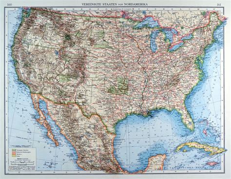 Karte Von Usa Karte Von Usa Mit Den Leuten Lokalisiert Stockfoto