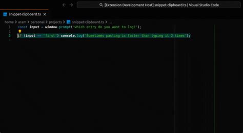 Github 1nvitr0plugin Vscode Snippet Clipboard Copy And Paste Your