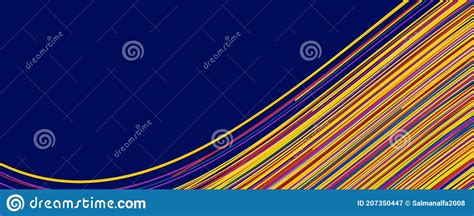Abstract Colorful Lines Vector Background Stylish Color Background