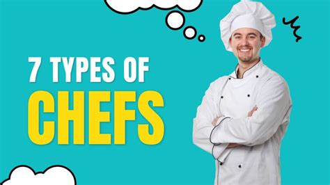 The 7 Different Types Of Chefs And What They Do
