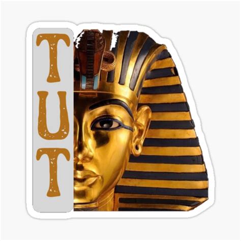 Tutankhamun King Tut Sticker By Heba44 Redbubble