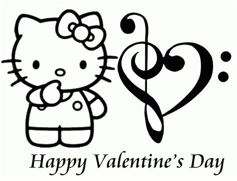Free Free Hello Kitty Valentine Coloring Pages, Download Free Free