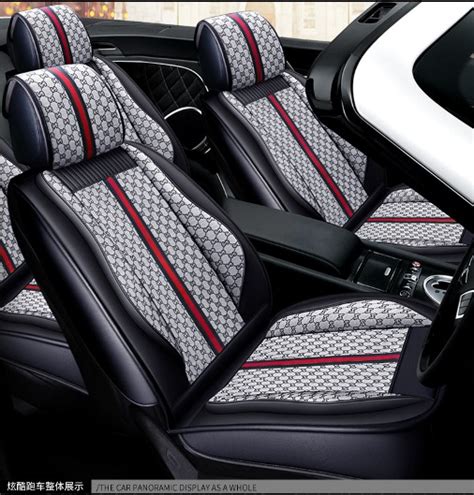 Function of kids car seat: Set Genuine Gucci Designer Seat Covers - Spot Dem