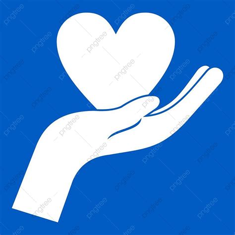 Hands Holding Heart Clipart Transparent Png Hd Hand Holding Heart Icon