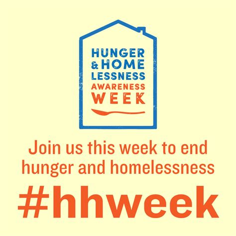 hunger and homelessness awareness week home